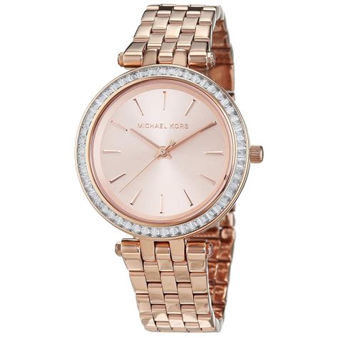 Michael Kors Women's Mini Darci Rose Gold